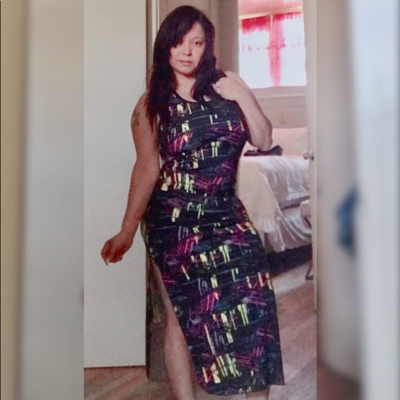 Sexy fitted maxi dress - Picture 1 of 3